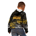 Hawthorn Hawks Kid Hoodie Urban Graffiti Street Art - Bold Abstract Spray Paint