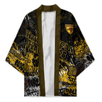 Hawthorn Hawks Kimono Urban Graffiti Street Art - Bold Abstract Spray Paint