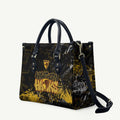 Hawthorn Hawks Leather Bag Urban Graffiti Street Art - Bold Abstract Spray Paint