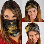 Hawthorn Hawks Neck Gaiter Urban Graffiti Street Art - Bold Abstract Spray Paint