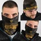 Hawthorn Hawks Neck Gaiter Urban Graffiti Street Art - Bold Abstract Spray Paint