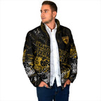 Hawthorn Hawks Padded Jacket Urban Graffiti Street Art - Bold Abstract Spray Paint