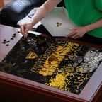Hawthorn Hawks Puzzle Urban Graffiti Street Art - Bold Abstract Spray Paint