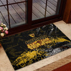 Hawthorn Hawks Rubber Doormat Urban Graffiti Street Art - Bold Abstract Spray Paint