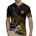 Hawthorn Hawks Rugby Jersey Urban Graffiti Street Art - Bold Abstract Spray Paint