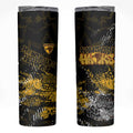 Hawthorn Hawks Skinny Tumbler Urban Graffiti Street Art - Bold Abstract Spray Paint