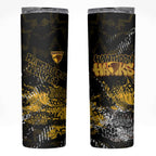 Hawthorn Hawks Skinny Tumbler Urban Graffiti Street Art - Bold Abstract Spray Paint