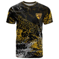 Hawthorn Hawks T Shirt Urban Graffiti Street Art - Bold Abstract Spray Paint