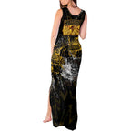 Hawthorn Hawks Tank Maxi Dress Urban Graffiti Street Art - Bold Abstract Spray Paint
