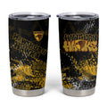 Hawthorn Hawks Tumbler Cup Urban Graffiti Street Art - Bold Abstract Spray Paint