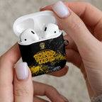 Richmond Tigers AirPods Case Urban Graffiti Street Art - Bold Abstract Spray Paint