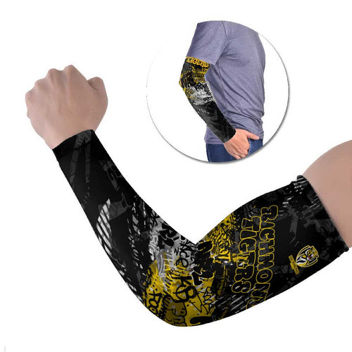 Richmond Tigers Arm Sleeves Urban Graffiti Street Art - Bold Abstract Spray Paint