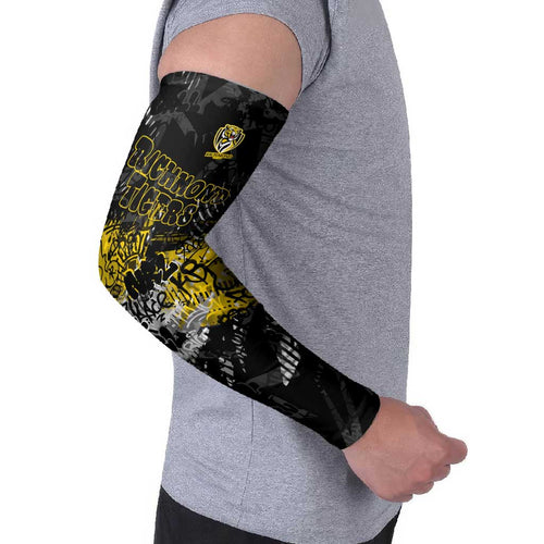 Richmond Tigers Arm Sleeves Urban Graffiti Street Art - Bold Abstract Spray Paint