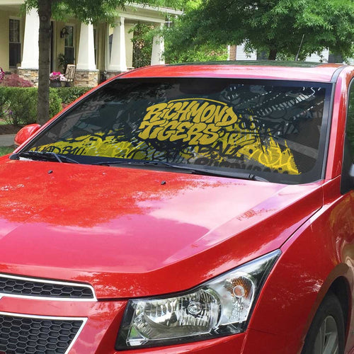 Richmond Tigers Auto Sun Shade Urban Graffiti Street Art - Bold Abstract Spray Paint