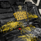 Richmond Tigers Back Car Seat Cover Urban Graffiti Street Art - Bold Abstract Spray Paint