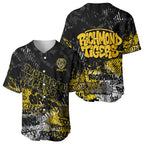 Richmond Tigers Baseball Jersey Urban Graffiti Street Art - Bold Abstract Spray Paint