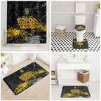 Richmond Tigers Bathroom Set Urban Graffiti Street Art - Bold Abstract Spray Paint
