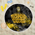 Richmond Tigers Beach Blanket Urban Graffiti Street Art - Bold Abstract Spray Paint