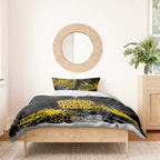 Richmond Tigers Bedding Set Urban Graffiti Street Art - Bold Abstract Spray Paint