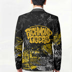 Richmond Tigers Blazer Urban Graffiti Street Art - Bold Abstract Spray Paint