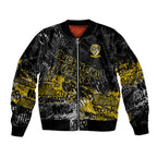 Richmond Tigers Bomber Jacket Urban Graffiti Street Art - Bold Abstract Spray Paint