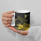 Richmond Tigers Ceramic Mug Urban Graffiti Street Art - Bold Abstract Spray Paint