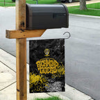 Richmond Tigers Garden Flag Urban Graffiti Street Art - Bold Abstract Spray Paint