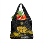 Richmond Tigers Grocery Bag Urban Graffiti Street Art - Bold Abstract Spray Paint
