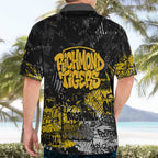 Richmond Tigers Hawaiian Shirt Urban Graffiti Street Art - Bold Abstract Spray Paint
