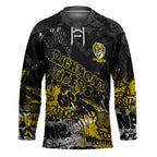 Richmond Tigers Hockey Jersey Urban Graffiti Street Art - Bold Abstract Spray Paint
