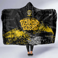 Richmond Tigers Hooded Blanket Urban Graffiti Street Art - Bold Abstract Spray Paint