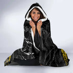 Richmond Tigers Hooded Blanket Urban Graffiti Street Art - Bold Abstract Spray Paint