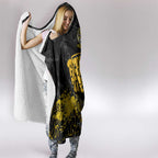 Richmond Tigers Hooded Blanket Urban Graffiti Street Art - Bold Abstract Spray Paint