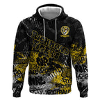 Richmond Tigers Hoodie Urban Graffiti Street Art - Bold Abstract Spray Paint