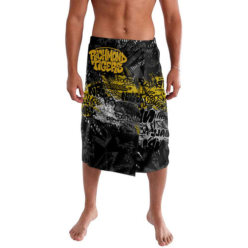 Richmond Tigers Lavalava Urban Graffiti Street Art - Bold Abstract Spray Paint