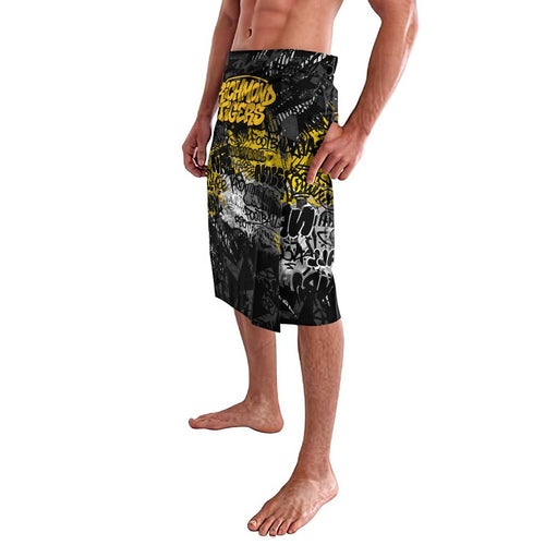 Richmond Tigers Lavalava Urban Graffiti Street Art - Bold Abstract Spray Paint