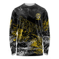 Richmond Tigers Long Sleeve Shirt Urban Graffiti Street Art - Bold Abstract Spray Paint