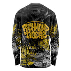 Richmond Tigers Long Sleeve Shirt Urban Graffiti Street Art - Bold Abstract Spray Paint