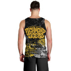 Richmond Tigers Men Tank Top Urban Graffiti Street Art - Bold Abstract Spray Paint