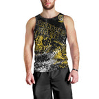 Richmond Tigers Men Tank Top Urban Graffiti Street Art - Bold Abstract Spray Paint