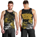 Richmond Tigers Men Tank Top Urban Graffiti Street Art - Bold Abstract Spray Paint