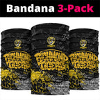 Richmond Tigers Neck Gaiter Urban Graffiti Street Art - Bold Abstract Spray Paint