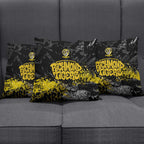Richmond Tigers Pillow Cover Urban Graffiti Street Art - Bold Abstract Spray Paint
