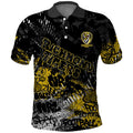 Richmond Tigers Polo Shirt Urban Graffiti Street Art - Bold Abstract Spray Paint