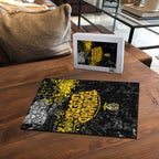 Richmond Tigers Puzzle Urban Graffiti Street Art - Bold Abstract Spray Paint