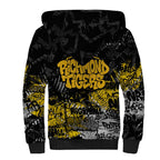 Richmond Tigers Sherpa Hoodie Urban Graffiti Street Art - Bold Abstract Spray Paint