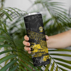 Richmond Tigers Skinny Tumbler Urban Graffiti Street Art - Bold Abstract Spray Paint