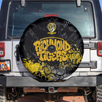 Richmond Tigers Spare Tire Cover Urban Graffiti Street Art - Bold Abstract Spray Paint