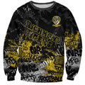 Richmond Tigers Sweatshirt Urban Graffiti Street Art - Bold Abstract Spray Paint