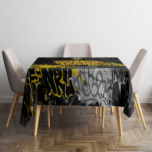 Richmond Tigers Tablecloth Urban Graffiti Street Art - Bold Abstract Spray Paint